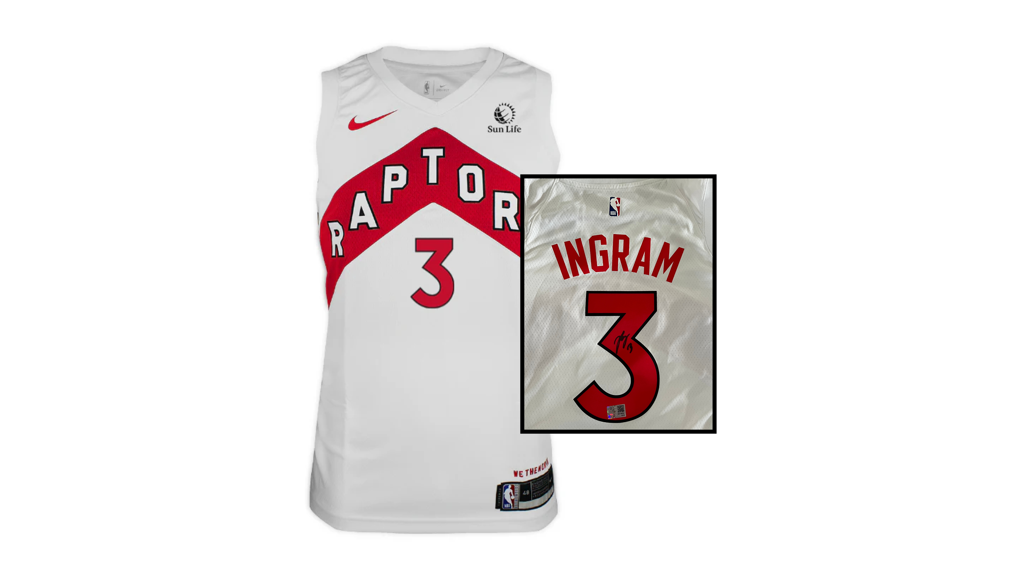 Autographed Ingram Toronto Raptors Jersey