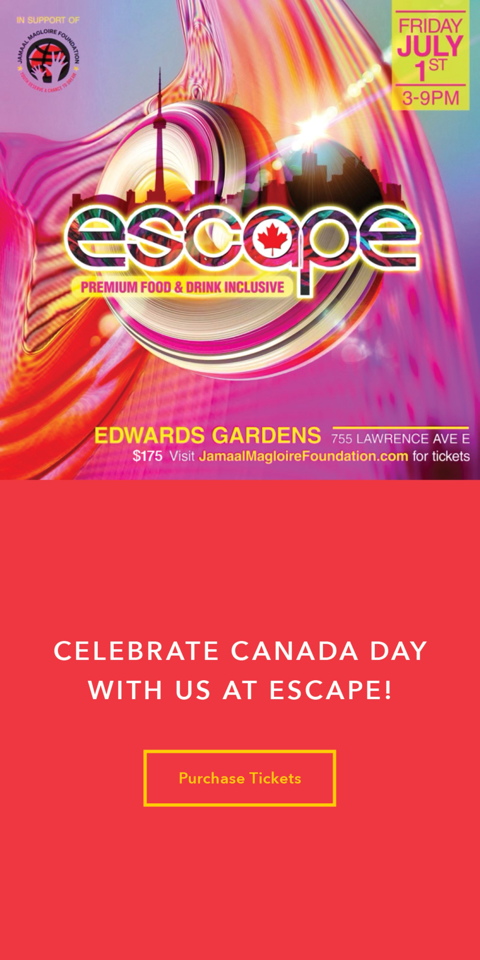 Escape Event Tickets